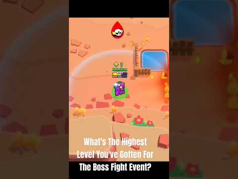 What's The Highest Level For The Boss Fight Have You Gotten To?#brawlstars #gameplay #gaming