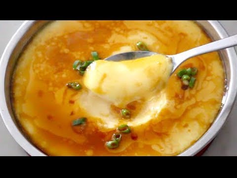 ULTIMATE Chinese Steamed Eggs - HOW TO MAKE IT SMOOTH & SILKY 蒸水蛋