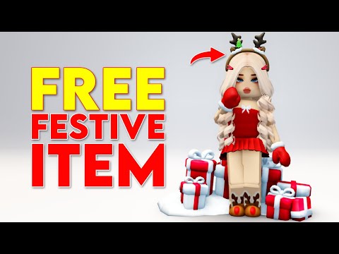 HURRY! GET NEW CUTE FREE FESTIVE ITEM 🤩🥰