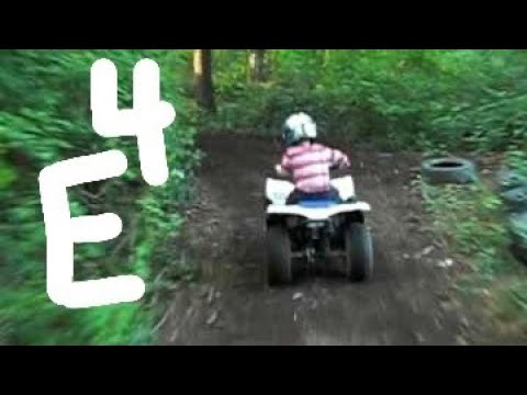 Helmet cam of one full lap on the kid's MX track behind an LTZ50!  (v1.0)