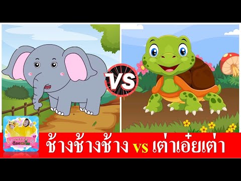 ช้างช้างช้าง vs เต่าเอ๋ยเต่า