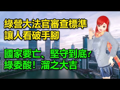 綠營大法官審查標準，讓人看破手腳！｜國家要亡、堅守到底？綠委～酸！溜之大吉🍓20241224 #高雄林小姐 #Vtuber​​​​ #台灣Vtuber​​​ #台V