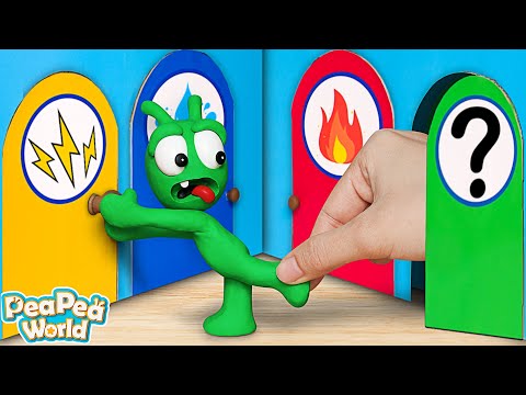 Pea Pea Plays Escape Four Elements Room - Pea Pea World - Cartoon for kids