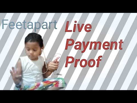 Live Payment Proof of Feetapart.