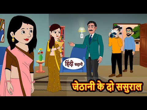 जेठानी के दो ससुराल  Hindi Kahani | Bedtime Stories | Stories in Hindi |  Comedy | Story Funny hindi