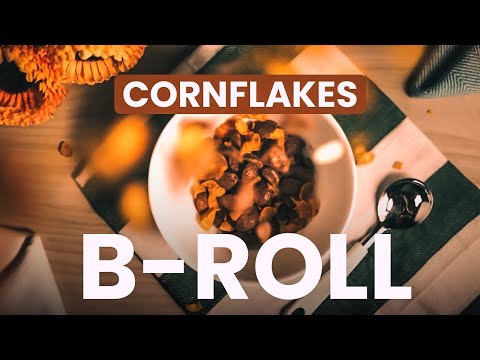 CORN FLAKES B ROLL | Cinematic B-roll | Product Shoot | Corn Flakes | Alkor Ads