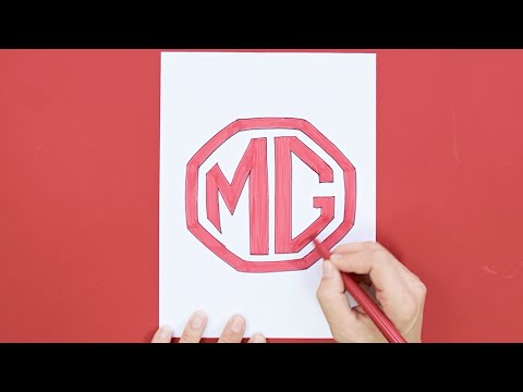 How to draw MG Motor Logo