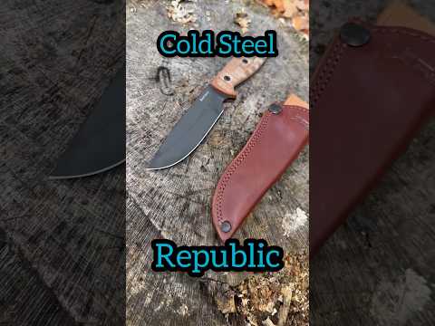 Cold Steel goes American made!Will it survive the test? #knifereview #knife #bushcraft #survivalgear