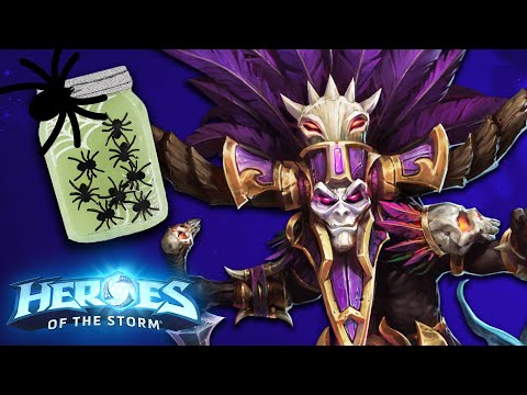 Nazeebo Full Spider Build 🕷️- Surprising Burst Damage! | Heroes of the Storm (Hots) Nazeebo Gameplay