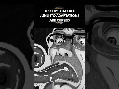 Junji Ito Adaptations Are Cursed #anime #manga #shorts #junjiito #horrorstories #uzumaki