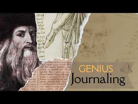 How to journal like Davinci (GENIUS) 5 tips.