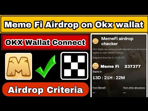 How to Connect Meme Fi OKX Wallat | Meme Fi Wallat Connect Problem | Connect OKX Sui Wallat|#memefi