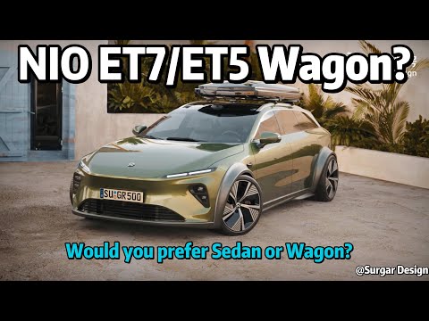 NIO ET7/ET5 Wagon Are Coming Soon? | The Imagination from Sugar Design