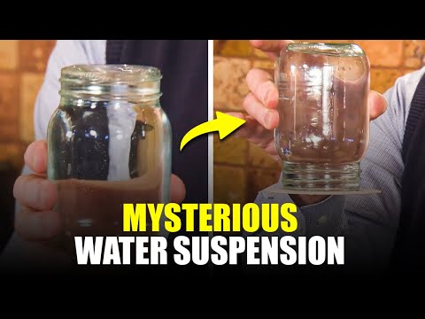 Mysterious Water Suspension