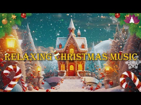 Relaxing Christmas Music: Stress Relief Music, Ambient Nature Sounds | Crickets & Fire Crackling