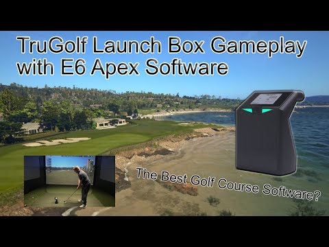 TruGolf Launch Box Gameplay on E6 Apex Software!!!