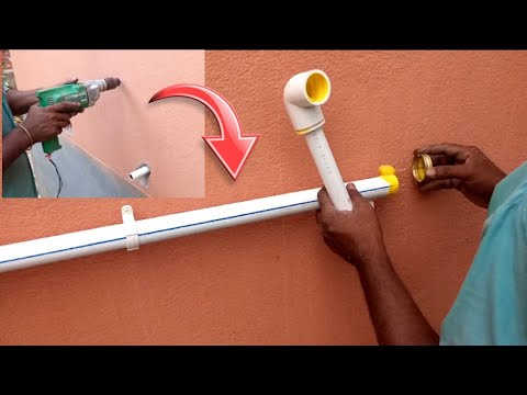 Water Pipe Line fittings at home 2024 | Water pipeline connection for Toilet & Washroom