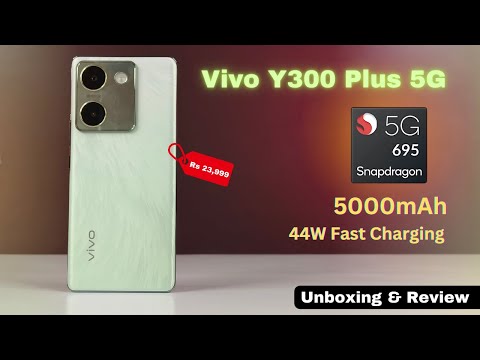 Vivo Y300 Plus 5G Unboxing, First Impressions & Review 🔥 Price ?? Specs ?? & many more...