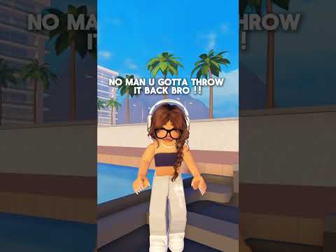 THROW THE DAM FISH BACK !! | #berryavenuecodes #berryave #trending #funny #memes #roblox #viralvideo