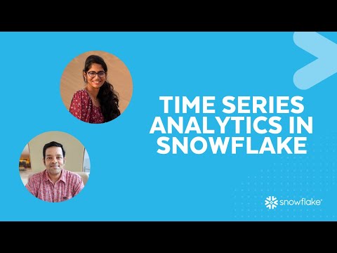 [LIVE] Time Series Analytics in Snowflake