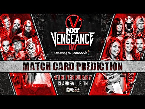 WWE NXT Vengeance Day 2024 - Match Card Prediction HD | Wrestle Freakin