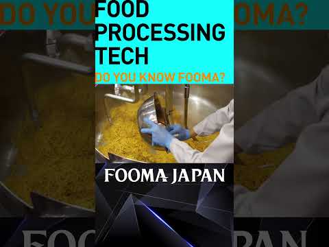 大量の焼きそばを作る機械が飯テロ #foomajapan #shorts