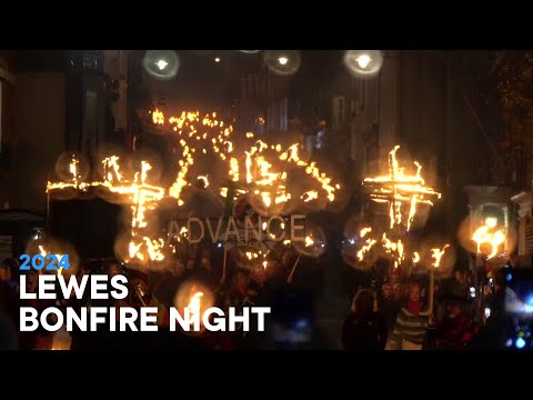 Lewes Bonfire Night 2024 Highlights