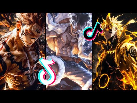 Anime Edit🍷Badass Anime🗿 Moments Tiktok compilation PART 104 in [4K]