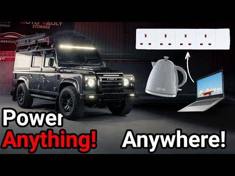 240V Sockets To Power Anything On Your Land Rover Defender!