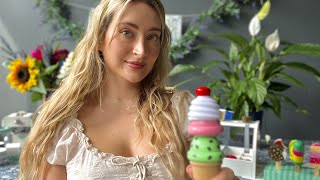 ASMR | Blissful Ice Cream Cafe Roleplay🍦🌿