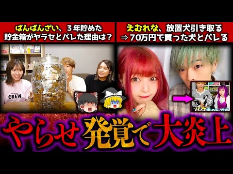 【ゆっくり解説】やらせが発覚して大炎上したYouTuber3選‼