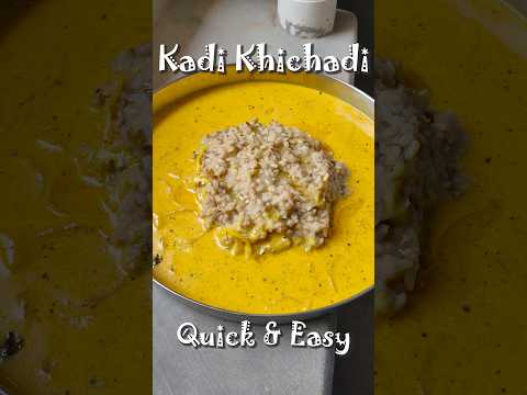 Bohot easy & quick Kadi Khichadi recipe😋🤤 #kadhikhichdi #kadhi #khichdi #shorts #ytshorts #msdrasoi