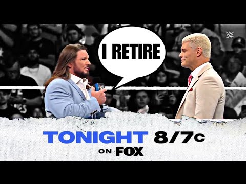 SMACKDOWN LIVE REACTION : AJ STYLE'S HAS HIS " MARK HENRY" RETIREMENT.