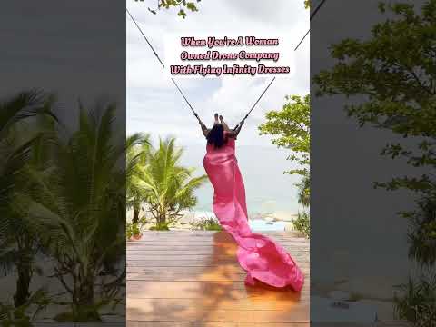 Thailand Infinity Dress Photoshoots With Drones And Dresses