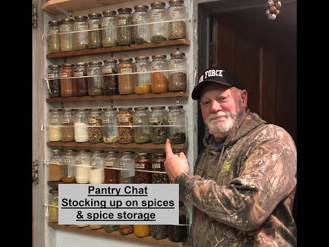 Pantry Chat - Stocking up on Spices & Spice Storage