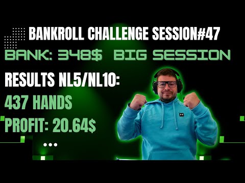 BANKROLL CHALLENGE Session#47 BIG SESSION