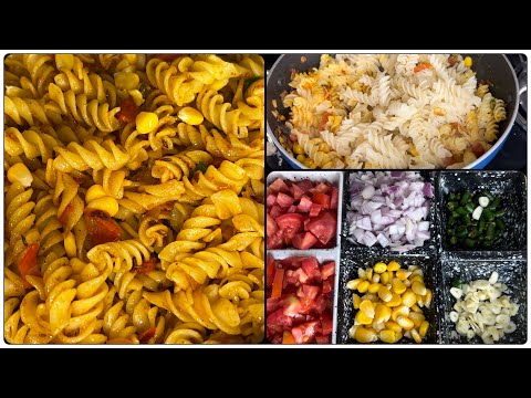 चटपटा पास्ता बनाने का सही तरीक़ा | Breakfast Recipe | Pasta Recipe in Hindi | instant Recipe