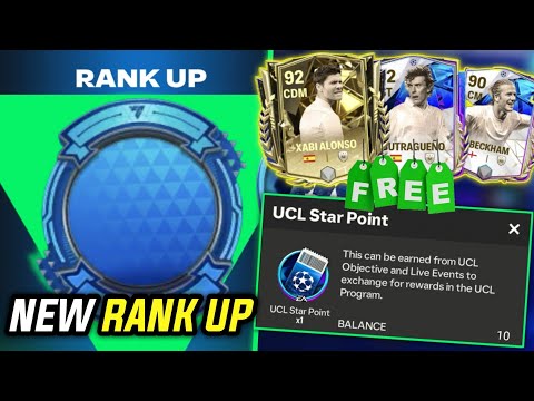 How to get universal rank player | how to get ucl star points | fc mobile new event breakdown