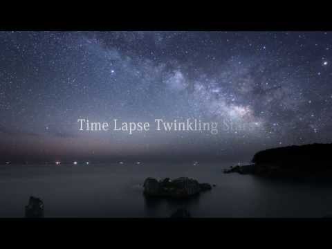 Time Lapse Twinkling Stars