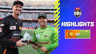 Perth Scorchers v Sydney Thunder Match Highlights | #BBL14