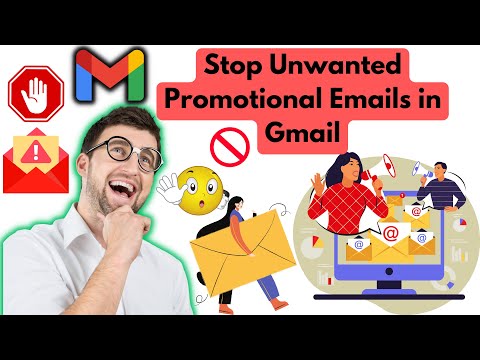 How To Stop Unwanted Promotional Emails in Gmail | Stop Unwanted Promotional Emails in Gmail Mobile