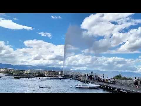 Jet d' Eau of Geneva