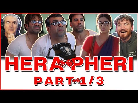 HERA PHERI MOVIE REACTION 1/3! | Akshay Kumar | Suniel Shetty | Paresh Rawal