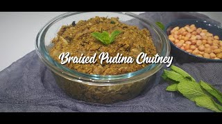 My Mum's Braised Pudina Chutney Recipe | Mint Chutney | EatMee Recipes