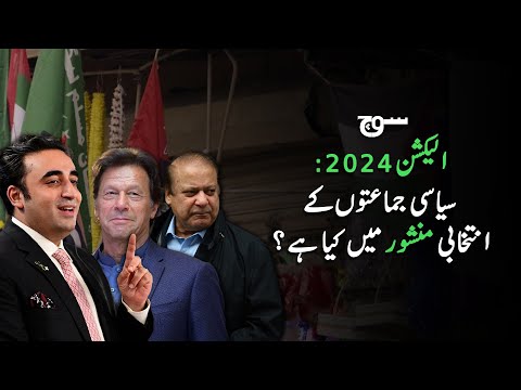 Pakistan Elections 2024 | Political Parties Manifesto | Soch Reports