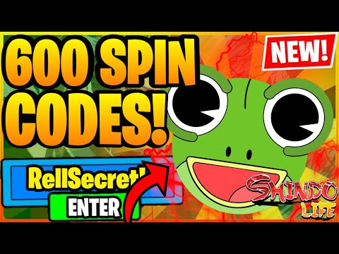 [600 SPIN CODES] *NEW* ALL SHINDO LIFE CODES 2021 FREE UPDATE CODES! Shindo Life RellGames Roblox