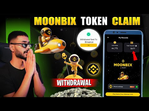 Moonbix Withdrawal On Binance || Claim Moonbix Tokens || New Airdrop Free $100 Withdraw || CROS