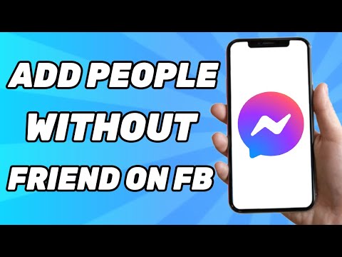 How To Add People On Messenger Without Friend On Facebook | Update 2025