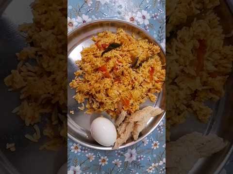 Tomato rice 🍅🍅 / கிளறிய தக்காளி சாதம் /#shorts #shortsfeed #subscribe