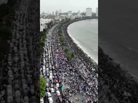 #teamindia Arrived at #mumbai for #historical #rally #beach #cricket #isl #cricketlover #cricketteam